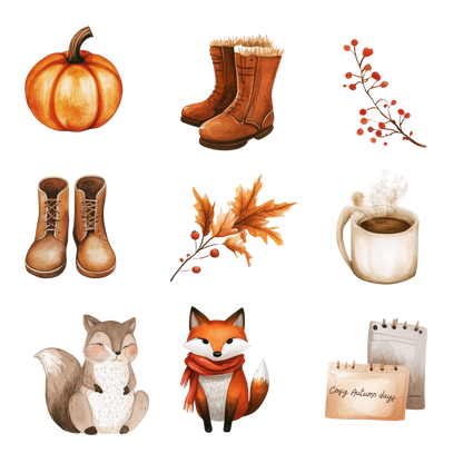 cozy autumn digital stickers

fall aesthetic stickers

autumn leaves stickers digital download

pumpkin spice digital stickers

fall stickers for digital planners

autumn scrapbooking stickers

printable fall stickers
