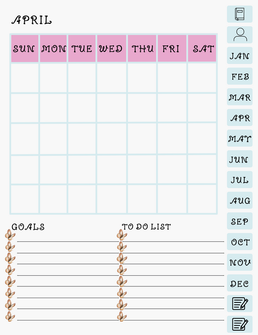 floral digital planner

flower digital planner

botanical digital planner

aesthetic digital planner

digital planner for iPad

GoodNotes digital planner